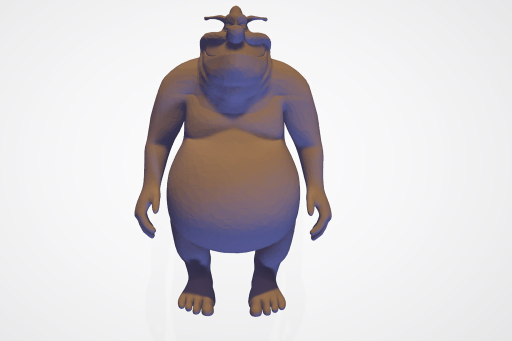 Boom and Reds Ogre 3D Model Render