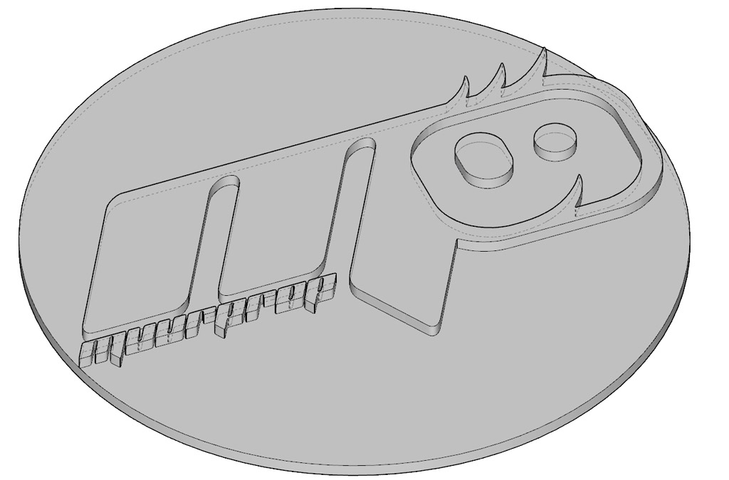 Bracelet 3D Model Design Drawing 1