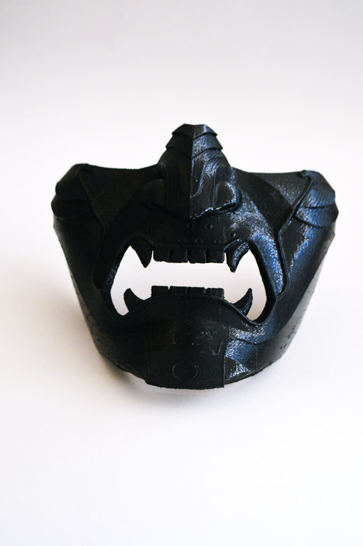 Samurai Mask 3D Print 1